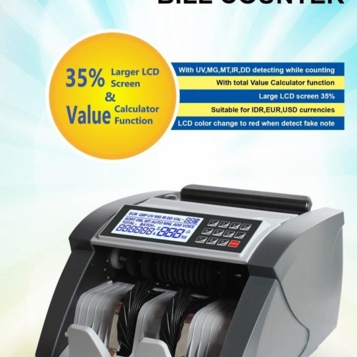 Jual Mesin Hitung Uang PROMAXI LD-22 VM & EXT Disp / Money Counter LD22 ...