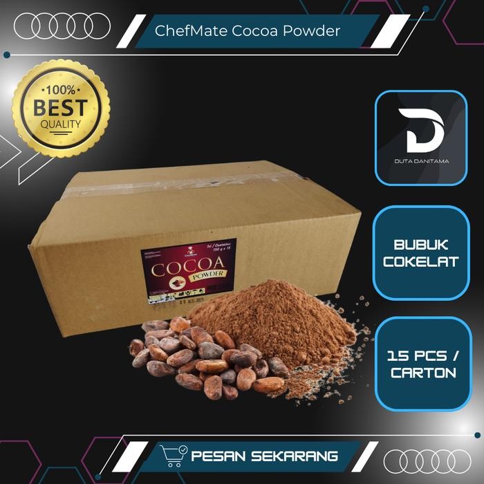 Jual CHEFMATE COCOA POWDER 500 GR & 7,5 KG KAKAO MERAH | Shopee Indonesia