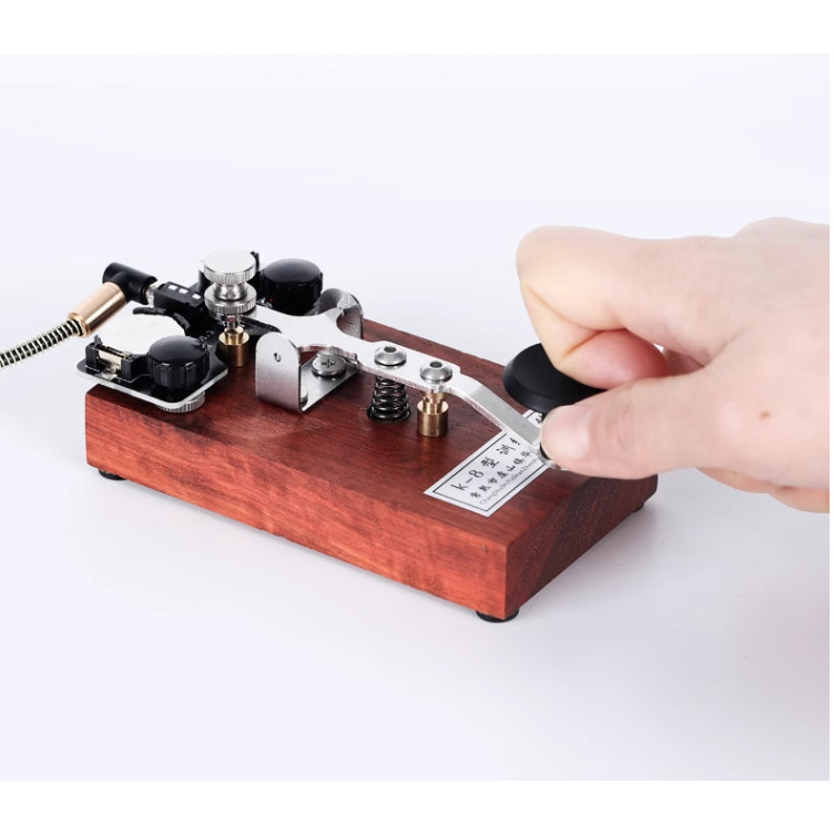Jual K-8 Hand Manual Training Key Morse code key CW Morse keyer ...