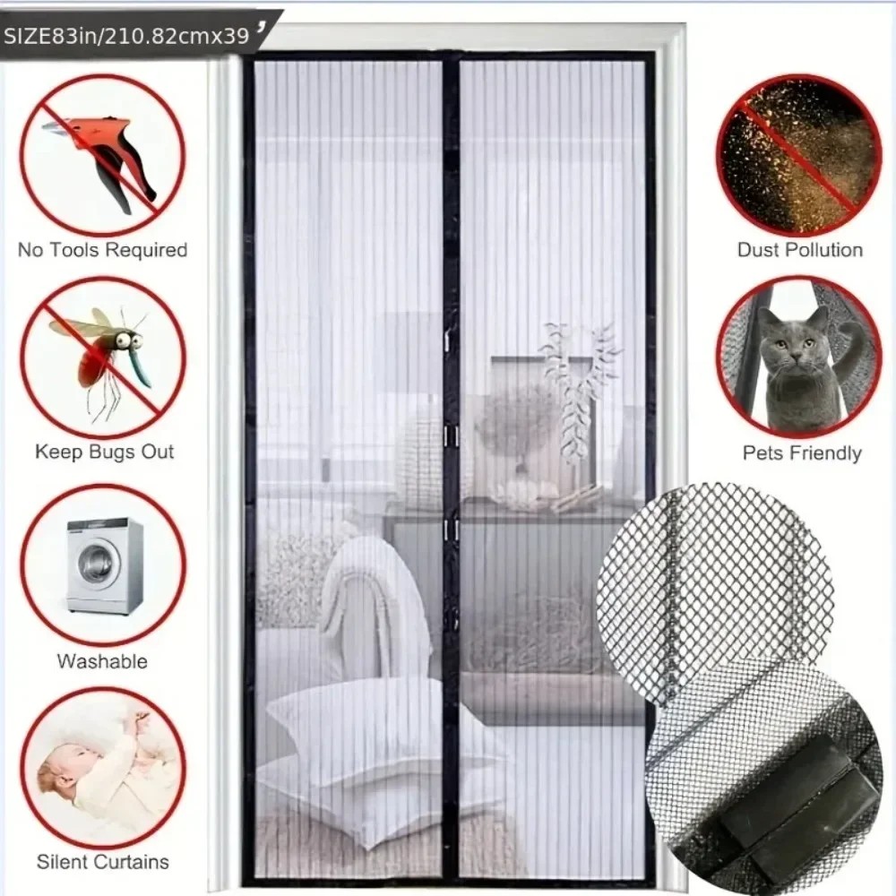 Jual Ecoflow Flipperzero Magnetic Door Window Mosquito Net Insect ...