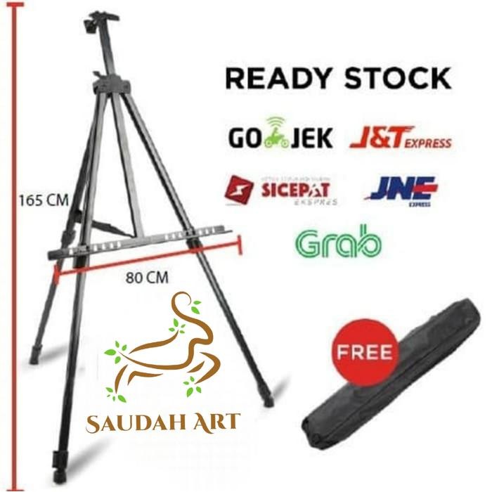 Jual PROMO! Easel Lukis/Tripod Wedding/Tripod Frame Besi | Shopee Indonesia