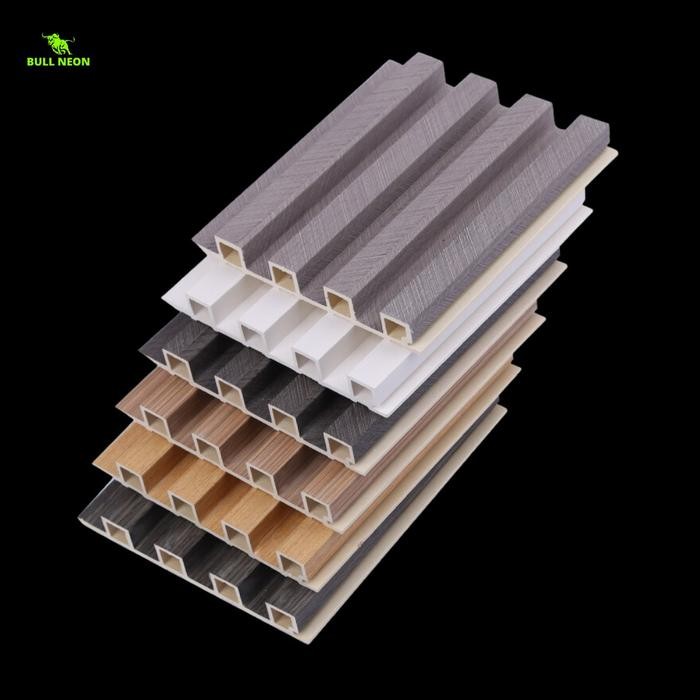 Jual Stok Baru Wpc Panel Dinding Wall Panel 300x16 Hitam Putih | Shopee ...