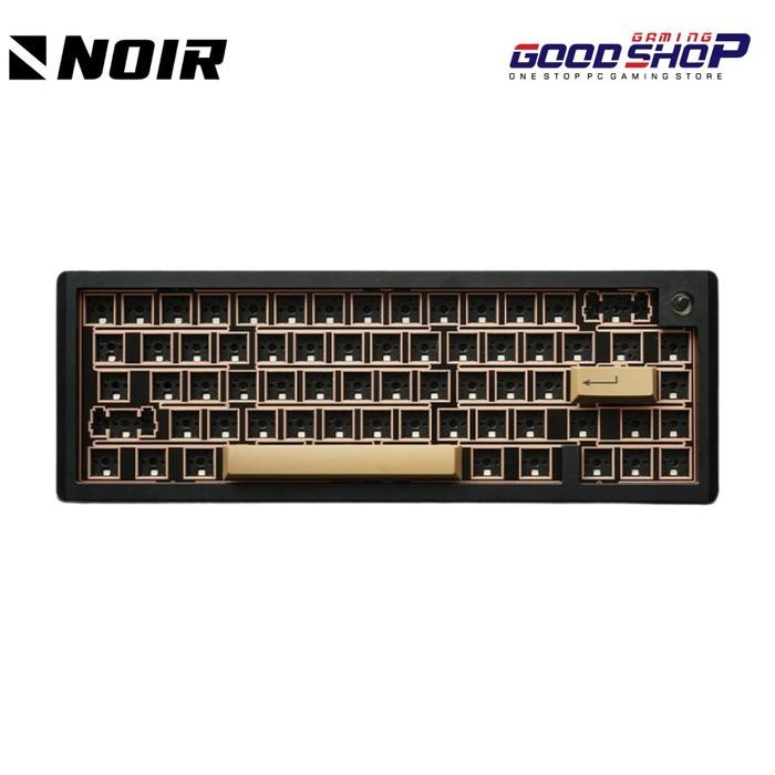 Jual Noir Spade65 65% Extra Fr4 Plate Ansi, Iso, Split Spacebar Layout ...
