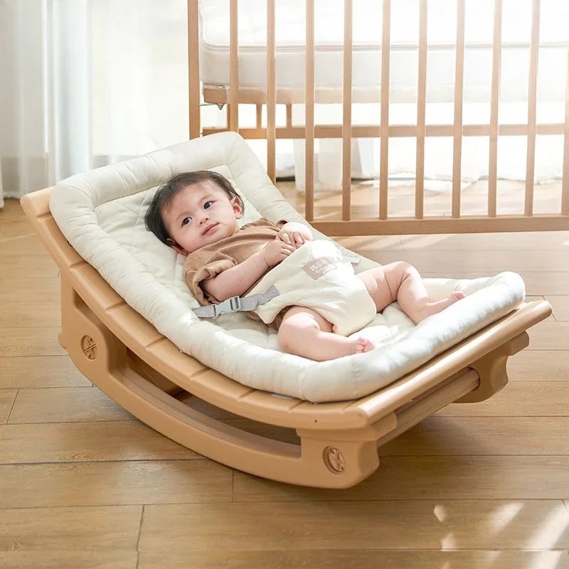 Jual Baby rocking chair Chaise Lounge with baby newborn rocking bed ...
