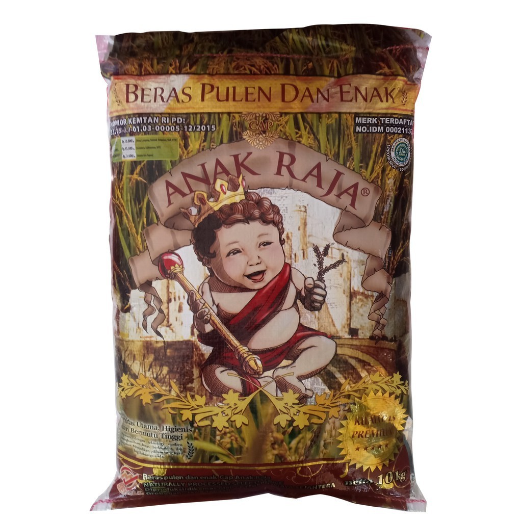 Jual Beras Anak Raja 5 Kg Pulen dan Enak | Shopee Indonesia