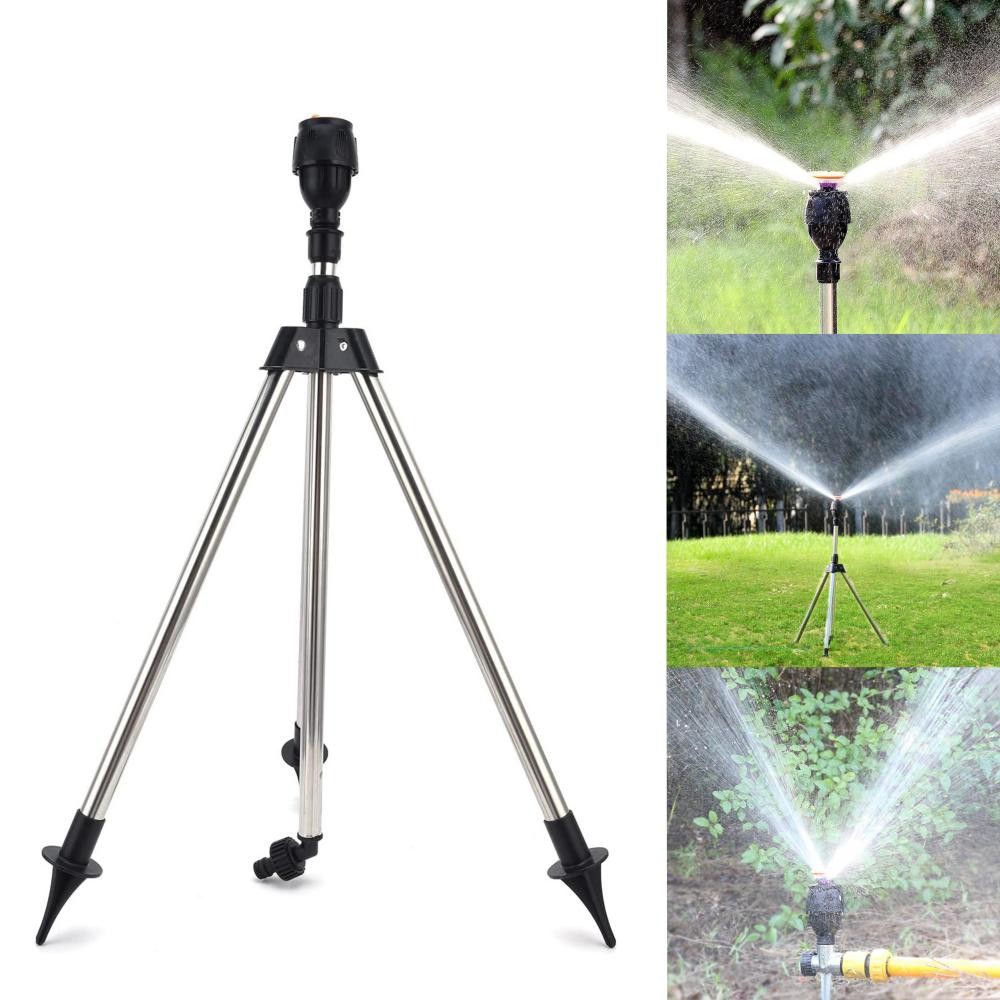 Jual Alat Penyiram Taman Putar Otomatis Taman Irigasi Tripod Baja Tahan ...