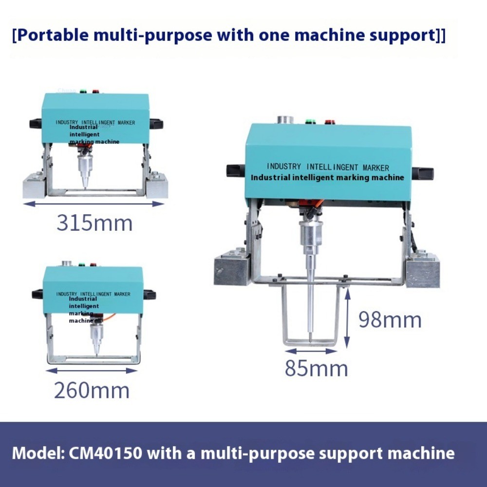 Jual NEW 110-220V Car frame Pneumatic metal printer Dot Peen Marking ...