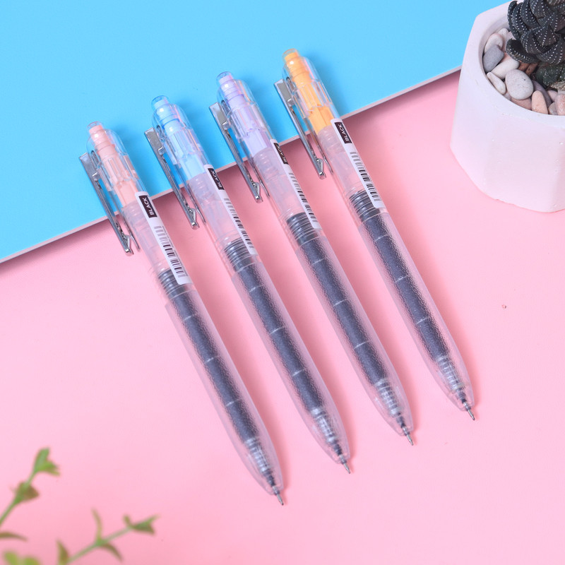 Bantex Gel Pen / Pena Sekolah 0.5 mm Tipe ST Anti Macet Isi 3X Tinta Cepat Kering BG1120 (2)