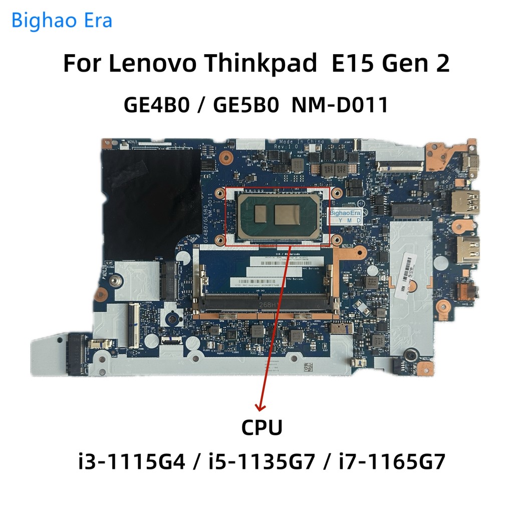 98% Nuovo Per Lenovo ThinkPad E15 Gen 2 Scheda Madre - Foto 4