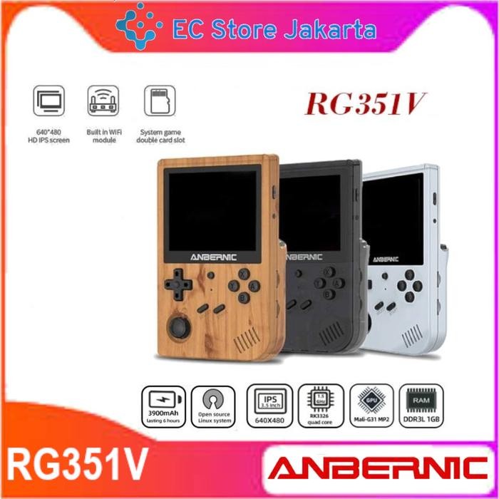 Jual ANBERNIC RG351V Handheld Emulator Retro Game Console Open Source ...