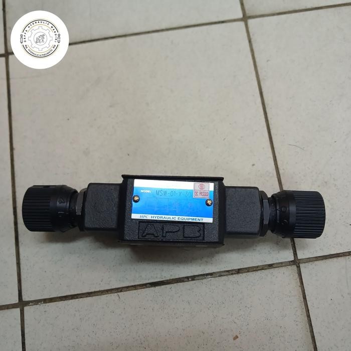 Jual Check Throttle Modular Valve Msw-01-X-30 Hpc | Shopee Indonesia