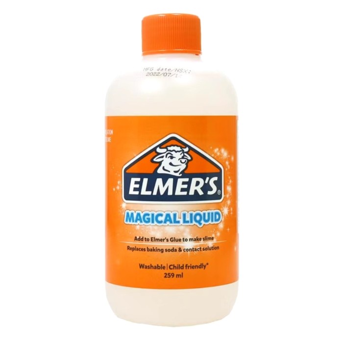 Jual Elmer Magical Liquid 259 ml Slime Activator Cairan Pengaktif Slime ...