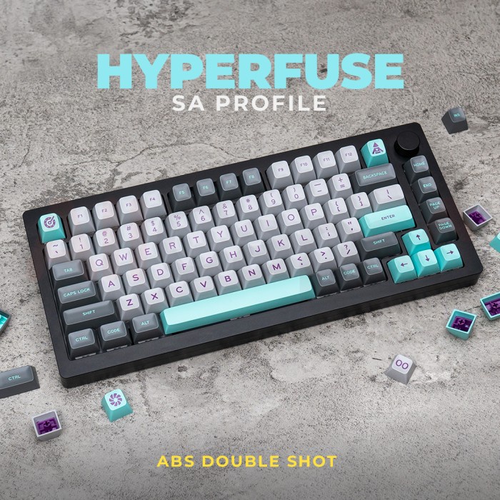 Jual HYPERFUSE SA Doubleshot ABS Keycap | Shopee Indonesia