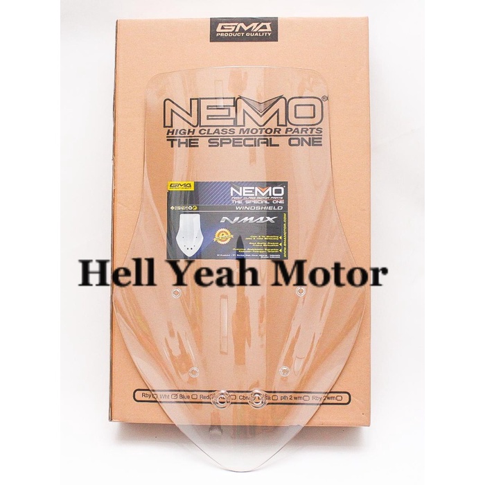 Jual Windshield Yamaha Nmax Merk Nemo Kualitas Tinggi Merek Nemo Motor ...