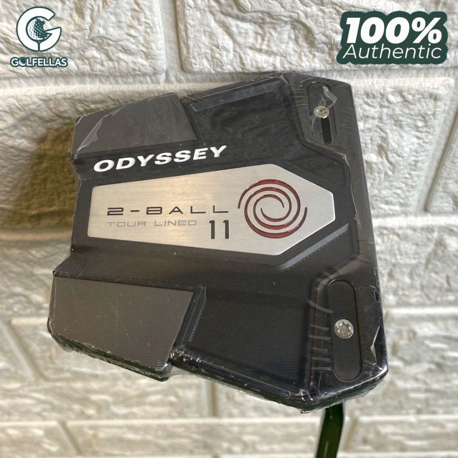 Jual Odyssey Eleven 2 Ball Tour Lined 32 INCH Putter + HC (New ...