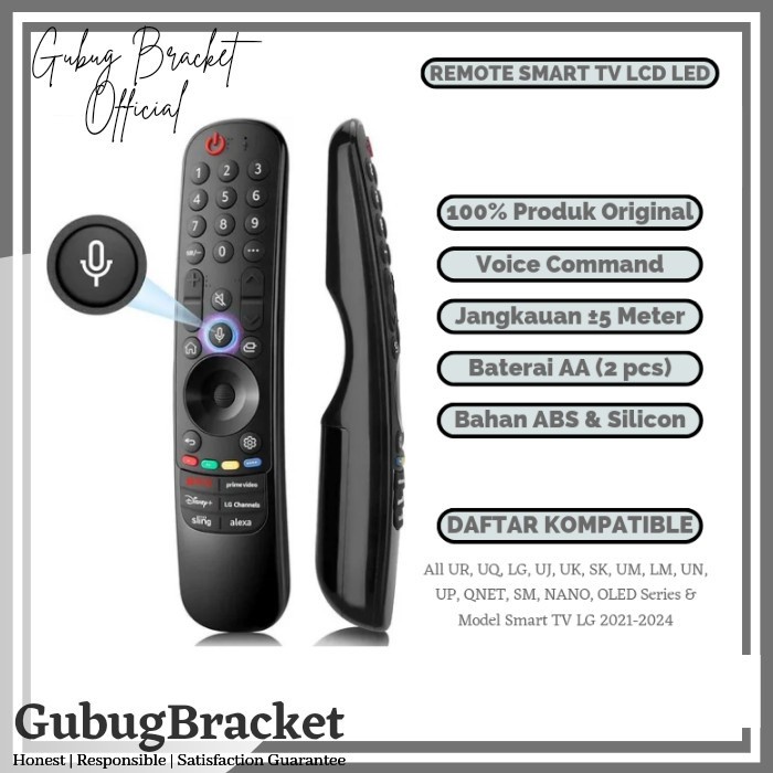 Jual LG Magic Remote MR24GA - Remote Smart TV LG MR24 MR24GN 2024 ...