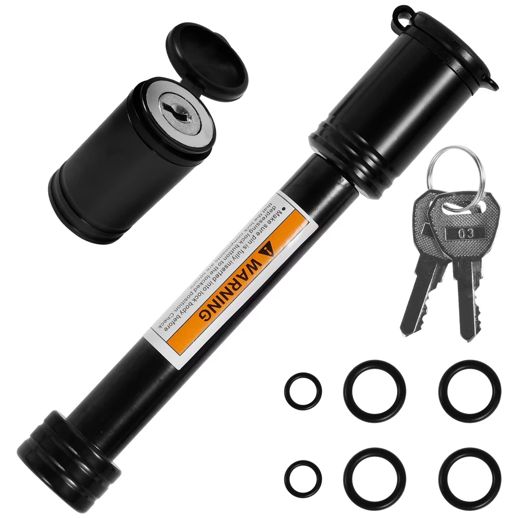 Jual Hitch Receiver Pin Lock Fits 2 Inch Receiver Trailer Hitch Lock 5/ ...