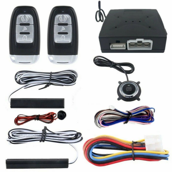 Jual Passive Keyless Entry Engine Start Stop Pke Remote Universal Asli ...