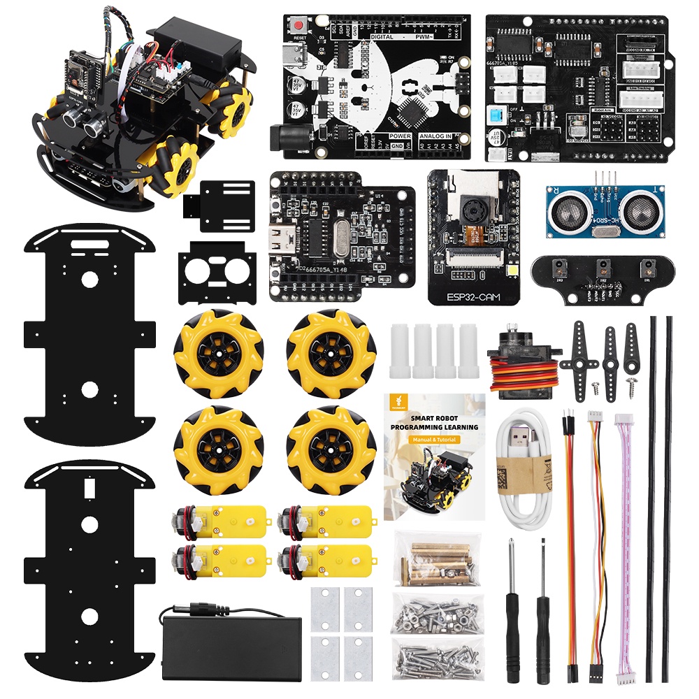 Jual Complete Robot Starter Kit For Arduino Programming With Esp32 And ...