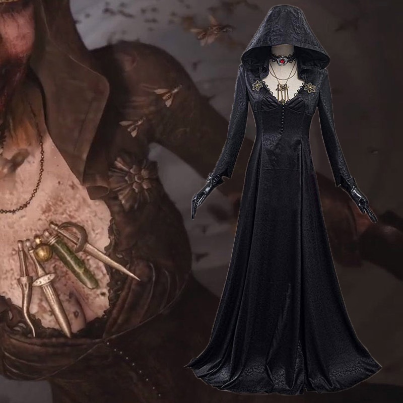 Jual Daughter Of Lady Dimitrescu Cosplay Costu…