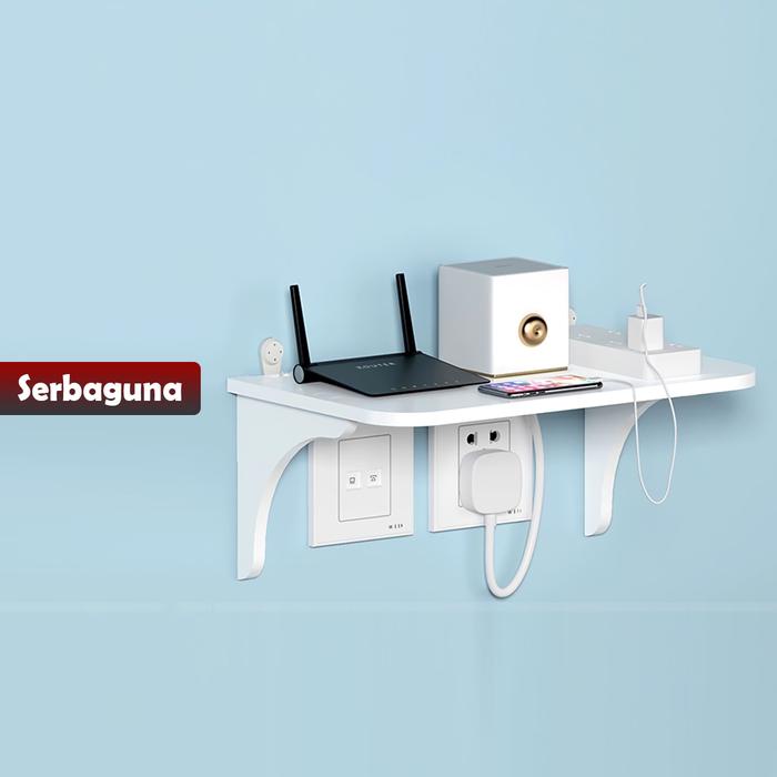 Jual YOSINOGAWA - Rak Gantung Modern Router Wifi Decoder Single ...