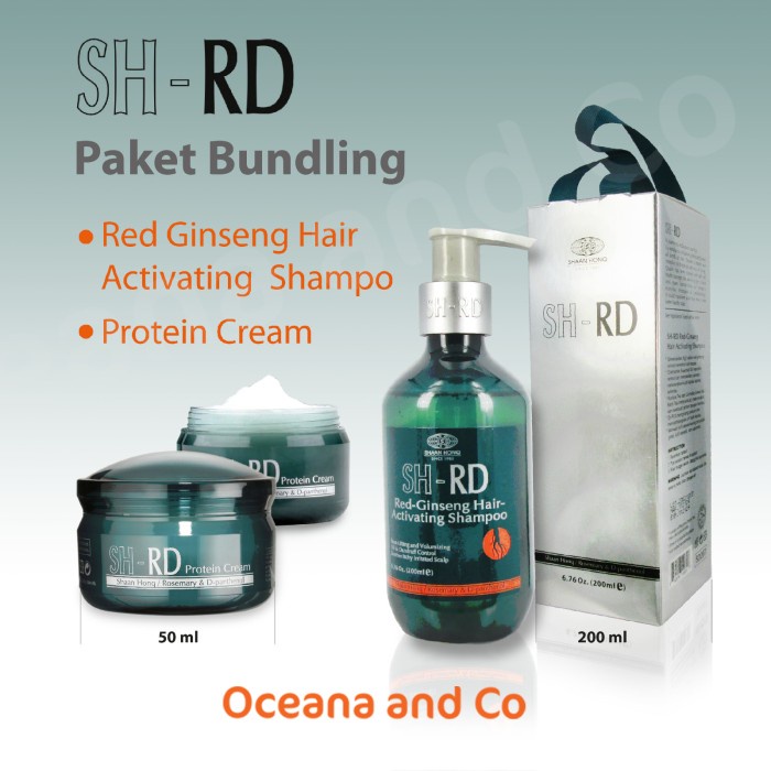 Jual SHRD Red Ginseng Hair Activating Shampoo 200Ml | Shopee Indonesia