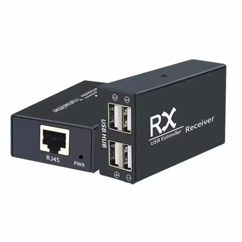Jual SALE 120M 4 Port USB Extender Over RJ45 Ethernet CAT6 Cable Sender ...