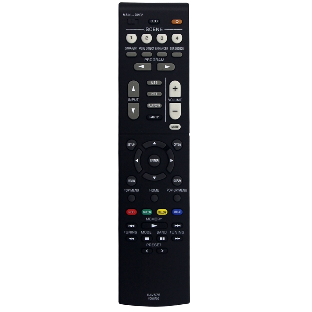 Jual RAV575 Replacement Remote Control for Yamaha RXV6A TSR700 TSR-700 ...
