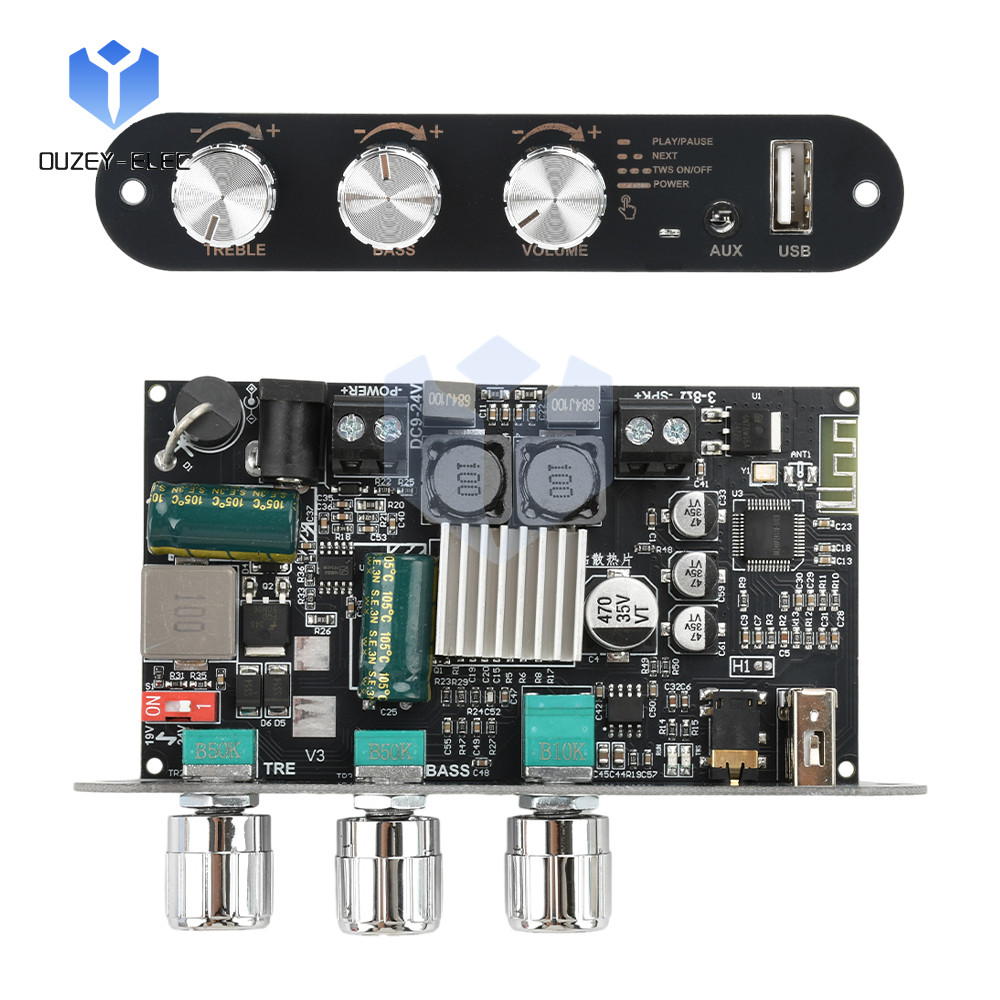 Breadboard - ZK-MT21 50W x 2 100W 2.1 Channel Bluetooth Digital Amplifier Module was listed for 456.00 on 6 Nov at 09:11 by Mega Cart in Outside South Africa (ID:621642192