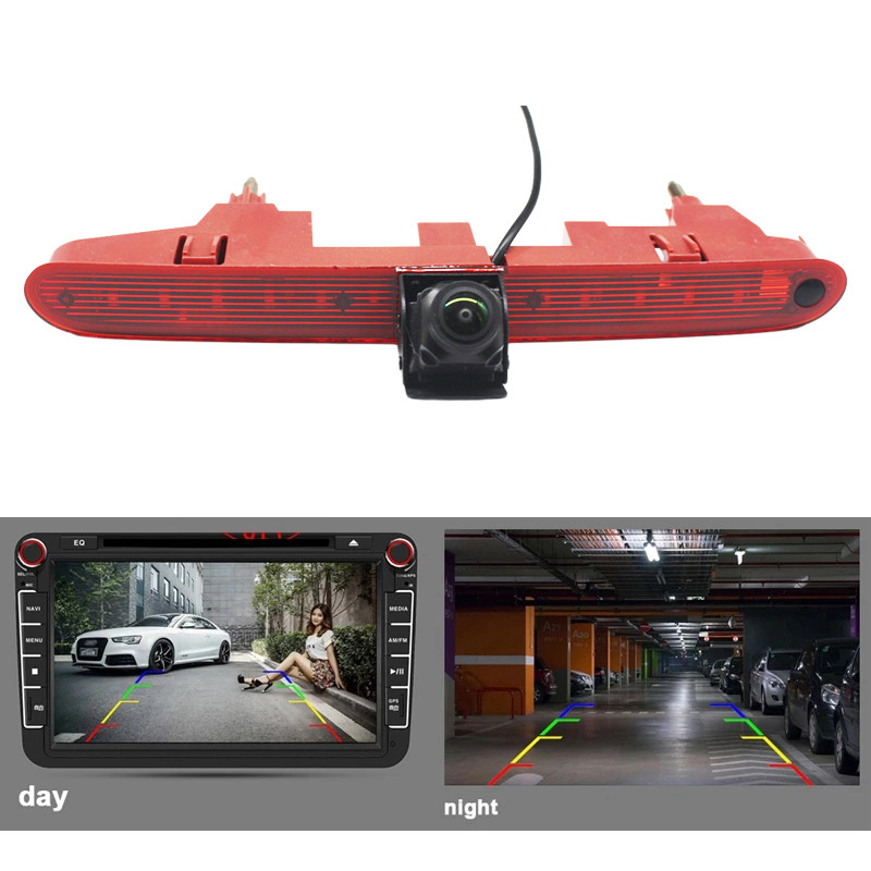 Jual NEW CCD HD Parking Car Rear View Backup Camera 3Rd Brake Light for ...