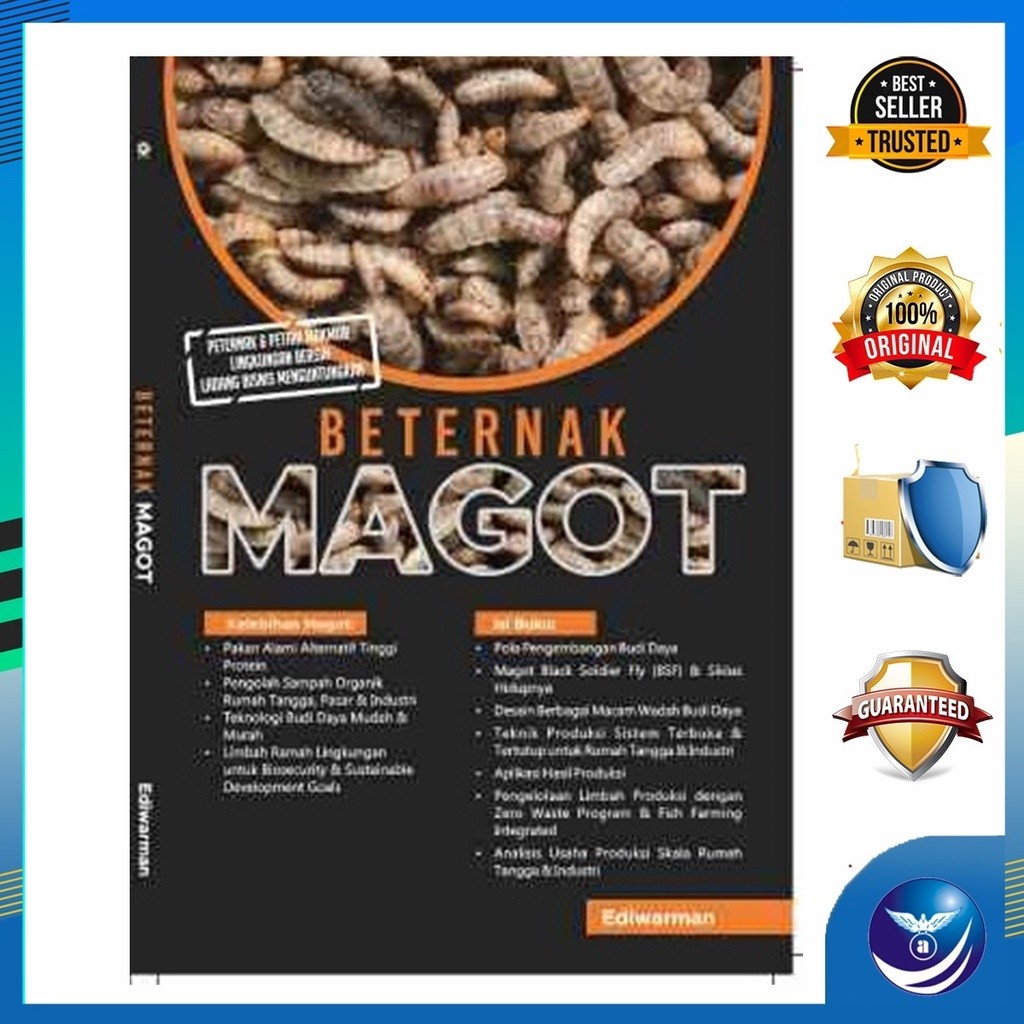 Jual Buku Beternak Magot | Shopee Indonesia