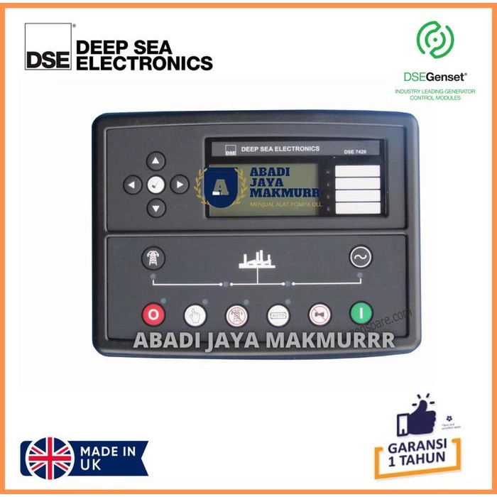 Jual DEEPSEA DSE MODULE 7420 MKII MODUL GENSET PANEL ORIGINAL UK DEEP ...