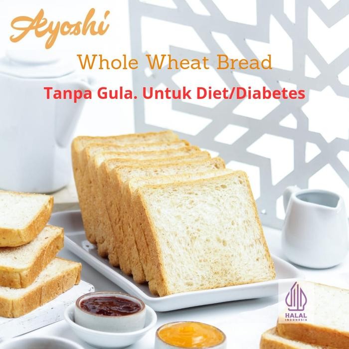 Jual PastikanTerjaminMutunya- Shokupan Diet / Roti Gandum Utuh Utk ...