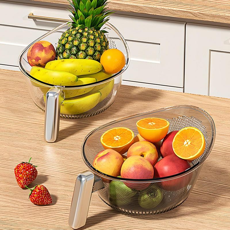 Jual Drainage Basket For Sink Multi-Functional Kitchen Drainer Fruit ...