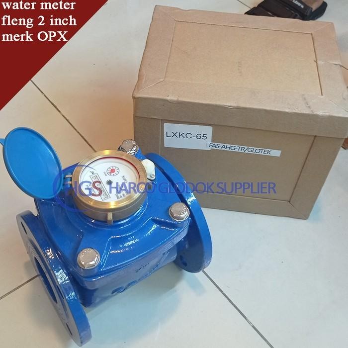 Jual Spesial Meteran Air 2" Inch Dn50 Mm Flange / Water Meter 2 Inch ...