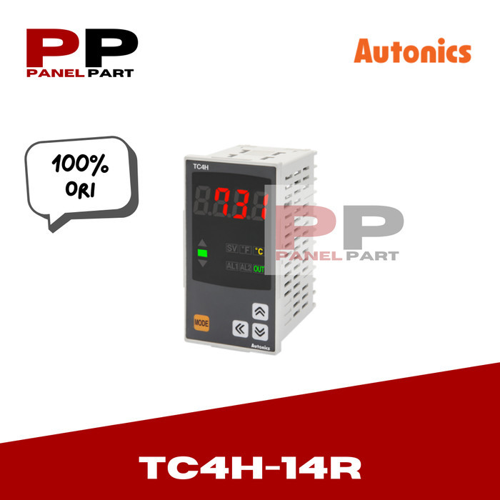 Jual THERMOCONTROL DIGITAL AUTONICS TC4H-14R-220VAC | Shopee Indonesia