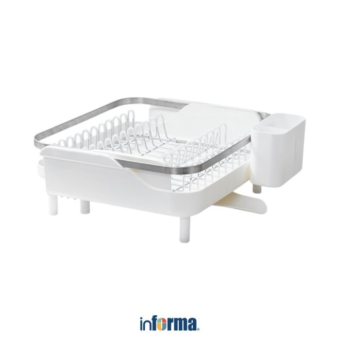 Jual Informa New Willard Rak Piring 1 Tingkat Extendable - Putih Dish ...