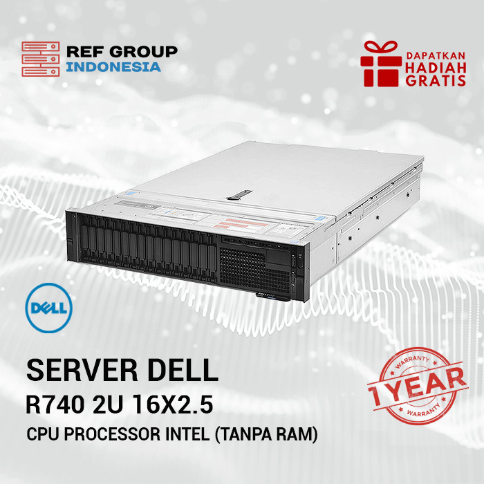 Jual Server Dell R740 2U 16x2.5