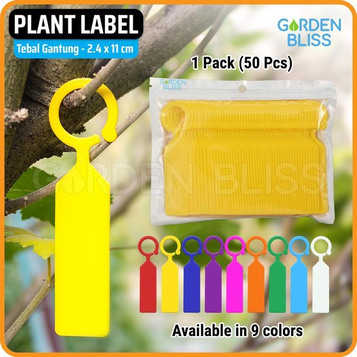 Jual 1 Pack 50 Pcs - Thick Plant Label Name Tag - Label Penanda Tanaman ...