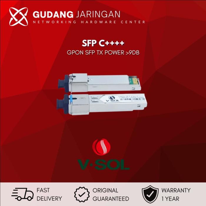 Jual Laris!!! Vsol Sfp Class C++++9Dbm Gpon Olt Sfp Module | Shopee ...