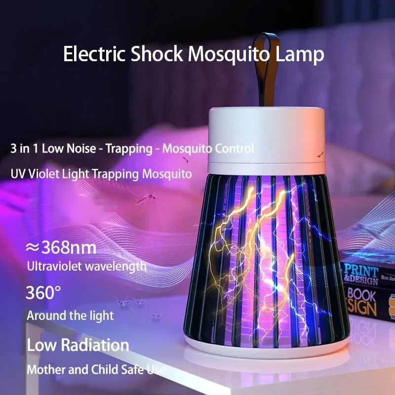 Jual Electric Shock Mosquito Killer Lamp Usb Direct Plug Insect Killer ...