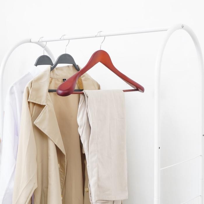 Jual Informa 45 cm Hanger Jaket Kayu - Antique Henger Gantungan ...