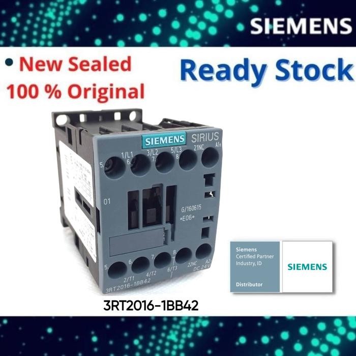 Magnet contactor 12A 24VDC 3RT2017-1BB42