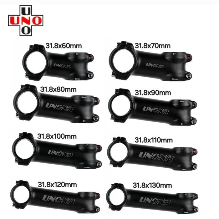 Dimension Threadless Stem: 31.8mm / Black / 60mm / 7° / 1-1/8 Short