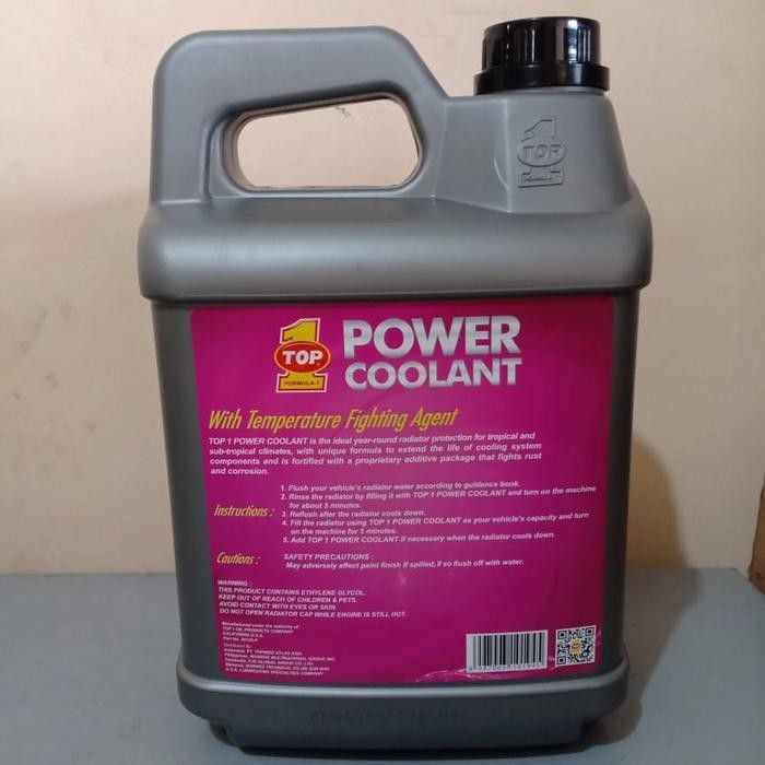 Jual Air Radiator Coolant Top 1 4Ltr Hijau / Merah | Shopee Indonesia