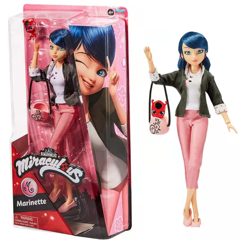 Jual Anime Figure Ladybug Marinette Rena Rouge Cat Noir Action Figure ...