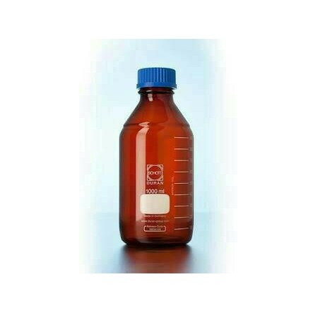 Jual Botol laboratorium Schott Duran 100ml Coklat-Laboratory bottle ...