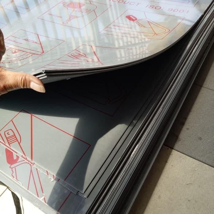 Jual Plat Pvc Sheet Grey 3Mm X 1220 X 2440 ( Pvc Abu2 Lembaran) Pekan ...