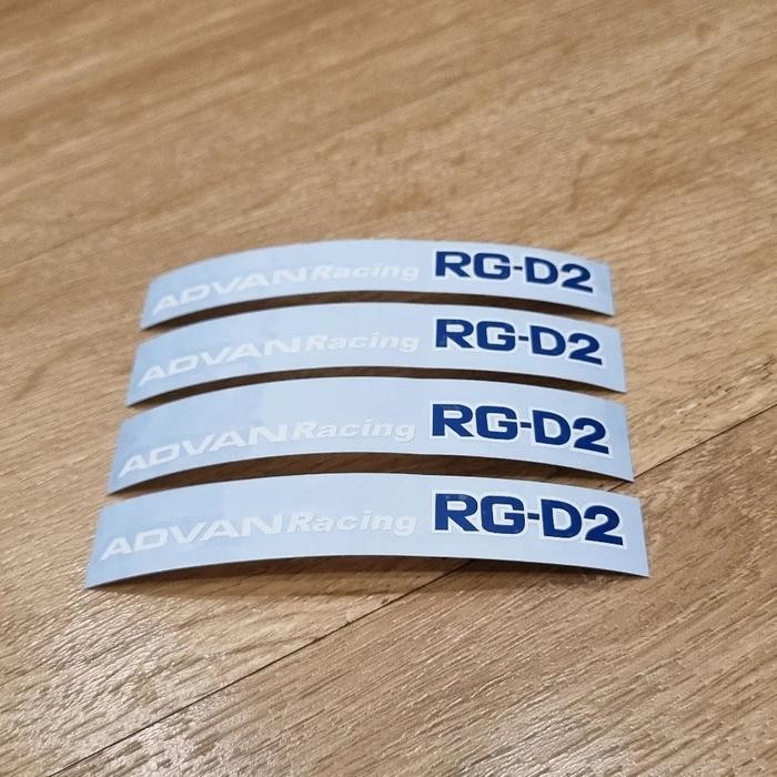 Jual Stiker Velg mobil Advan Racing RGD2 | Shopee Indonesia