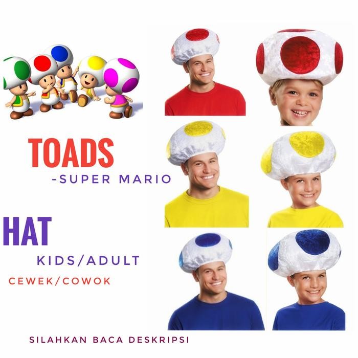Super Mario Toad Kostm
